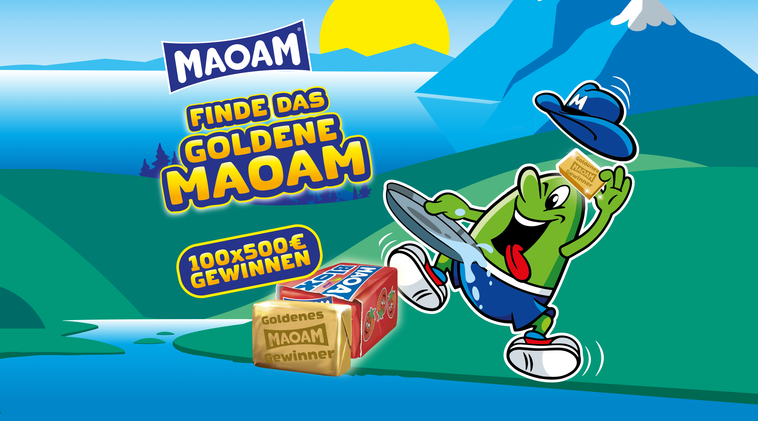 Finde das goldene Maoam