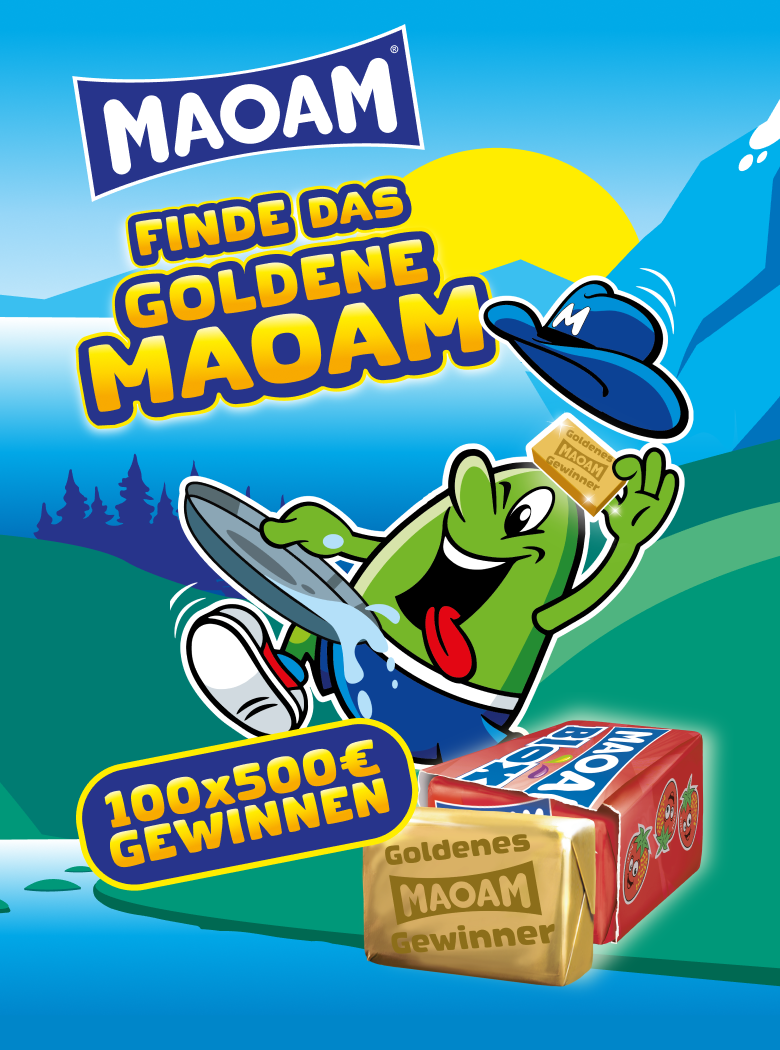 Finde das goldene Maoam